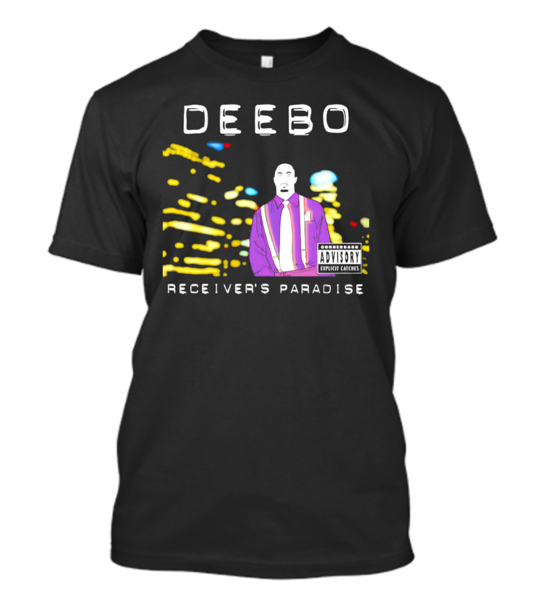 Deebo Receiver's Paradise Explicit Catches T-Shirt