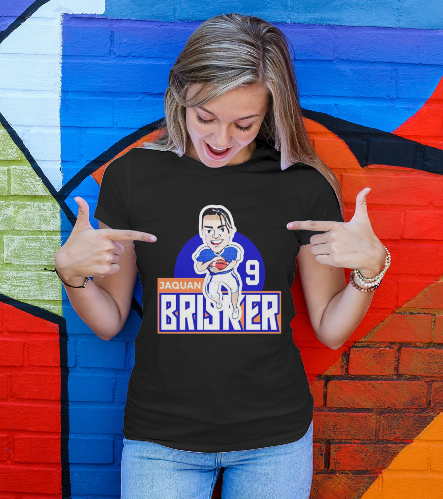 Jaquan Brisker 9 Football Caricature T-Shirt