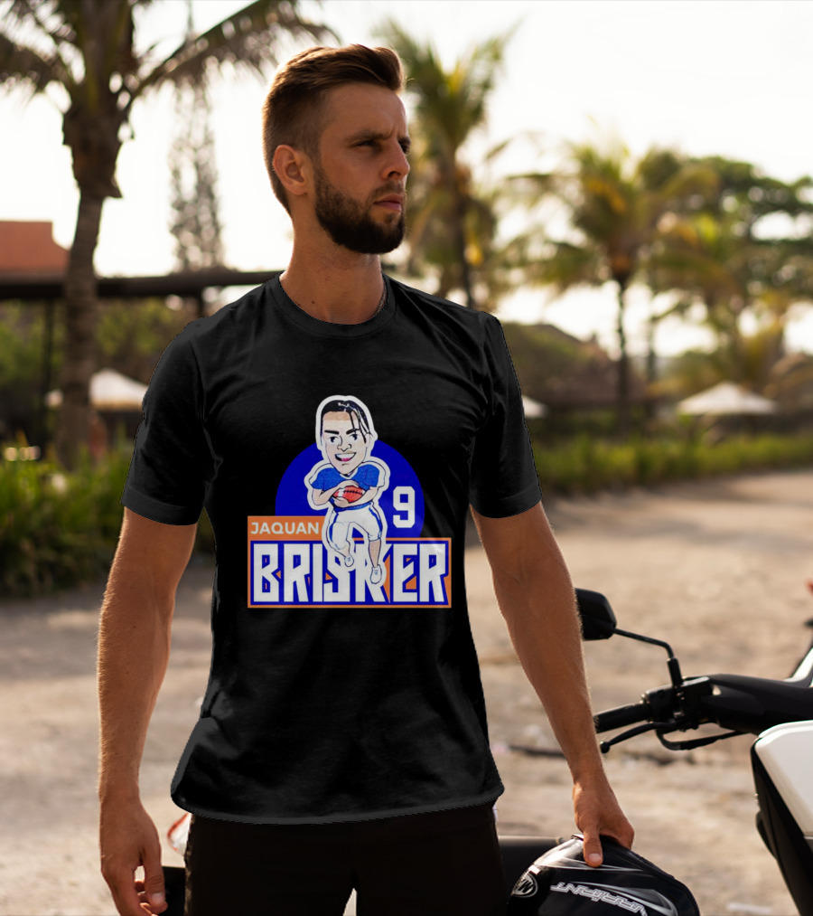 Jaquan Brisker 9 Football Caricature T-Shirt