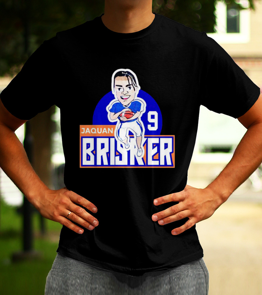 Jaquan Brisker 9 Football Caricature T-Shirt