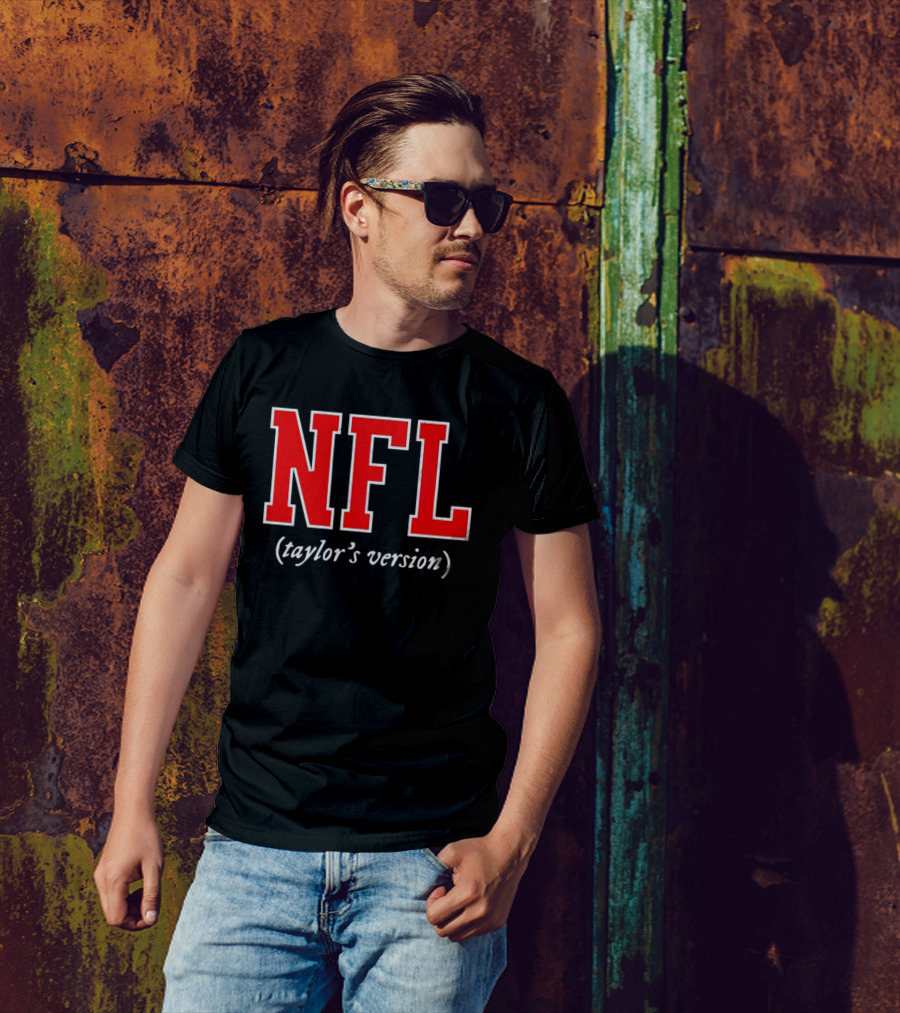 NFL Taylor’s Version Play On Classic Sports And Music Themes T-Shirt