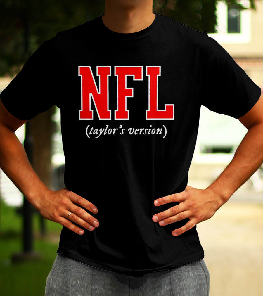 NFL Taylor’s Version Play On Classic Sports And Music Themes T-Shirt