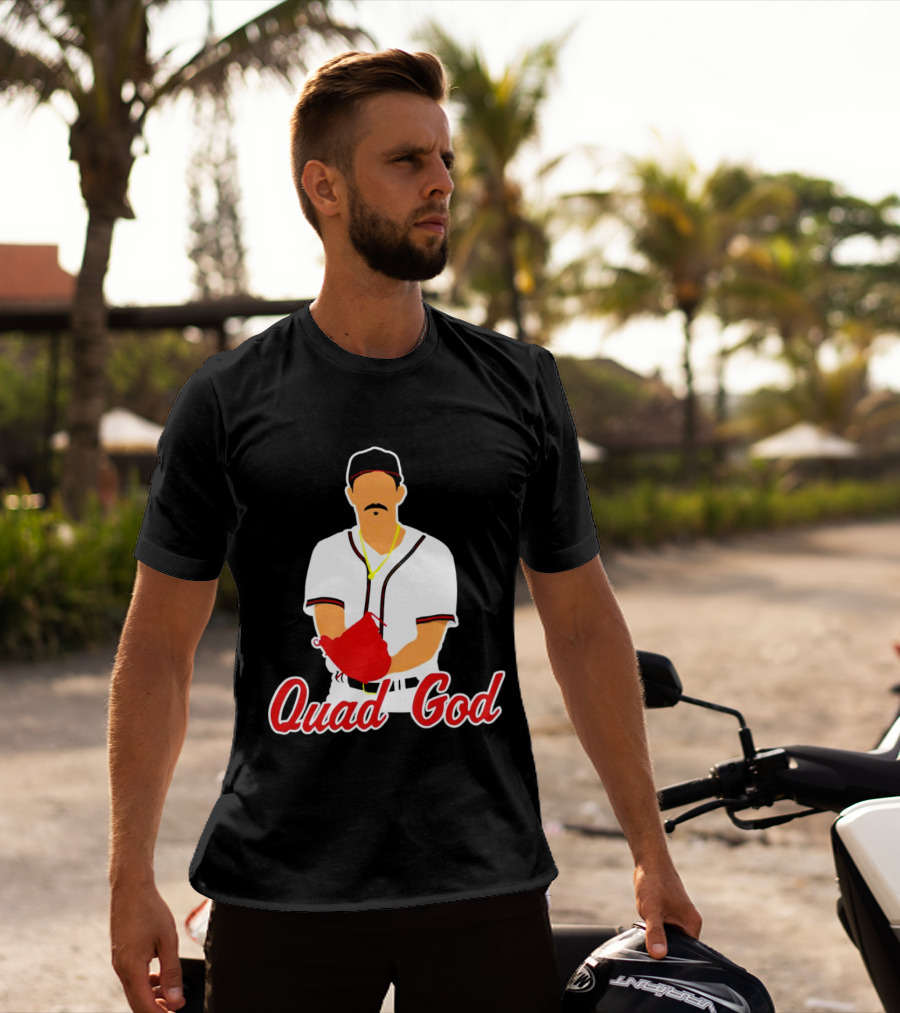 Quad God Spencer Strider Atlanta Baseball T-Shirt