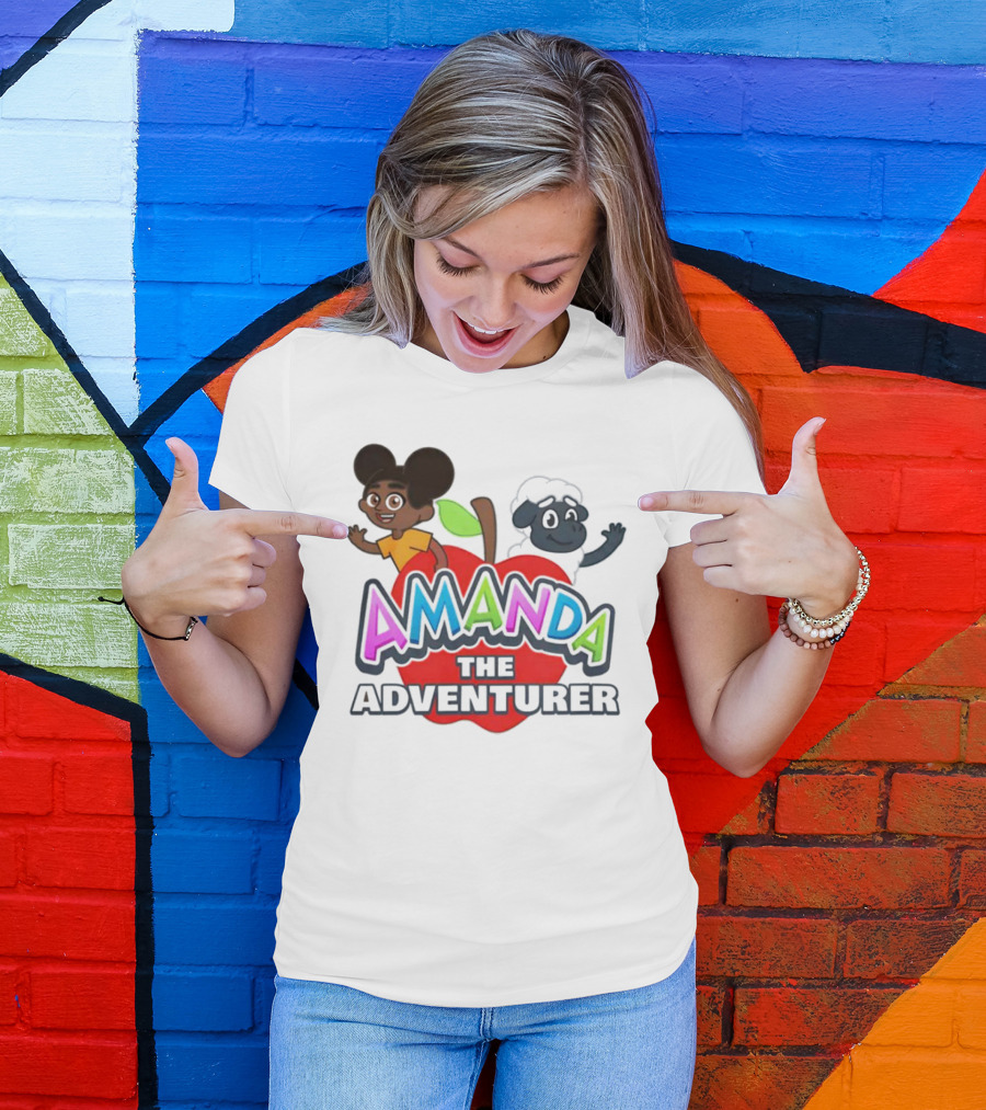 Amanda The Adventurer Apple T-Shirt