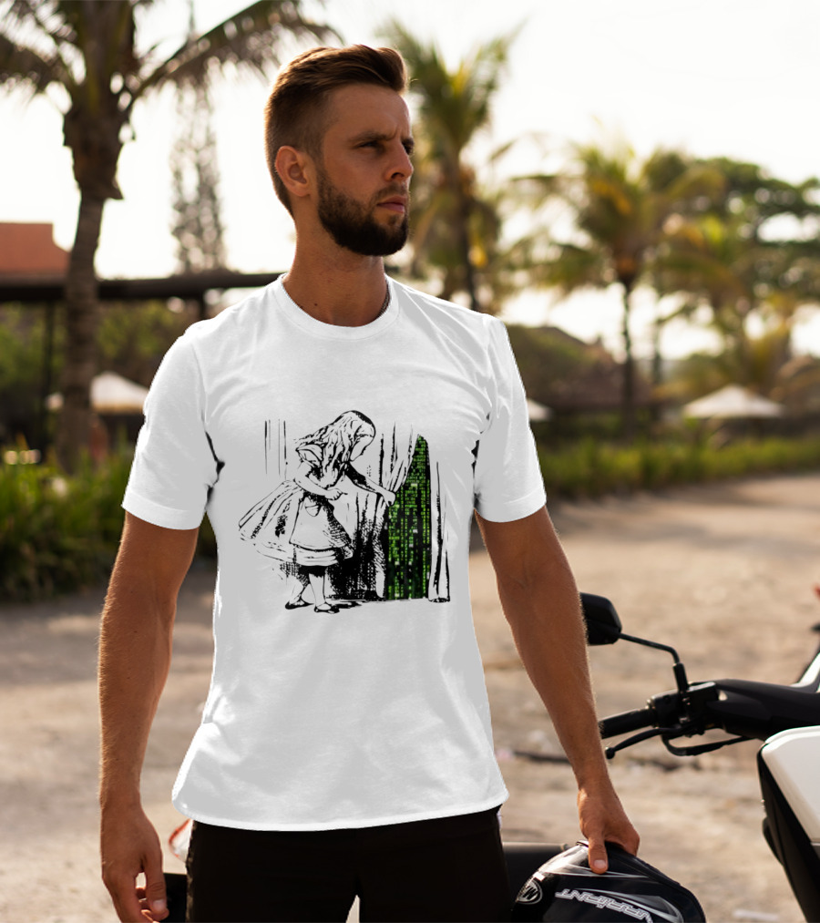 Alice Enters The Matrix New World T-Shirt