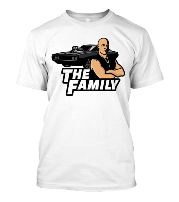 Dominic Toretto The Family Car Muscle T-Shirt