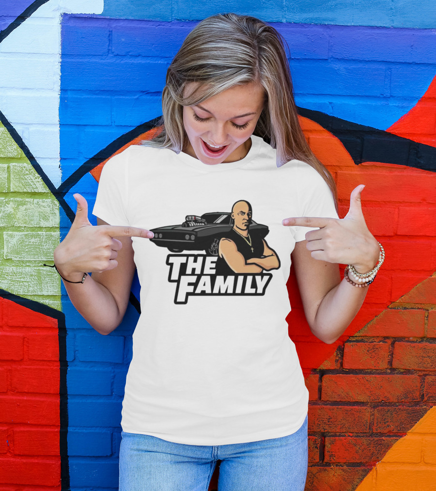 Dominic Toretto The Family Car Muscle T-Shirt