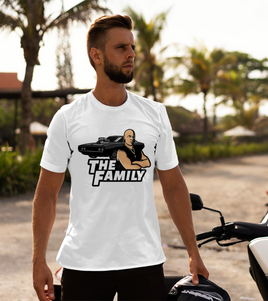 Dominic Toretto The Family Car Muscle T-Shirt