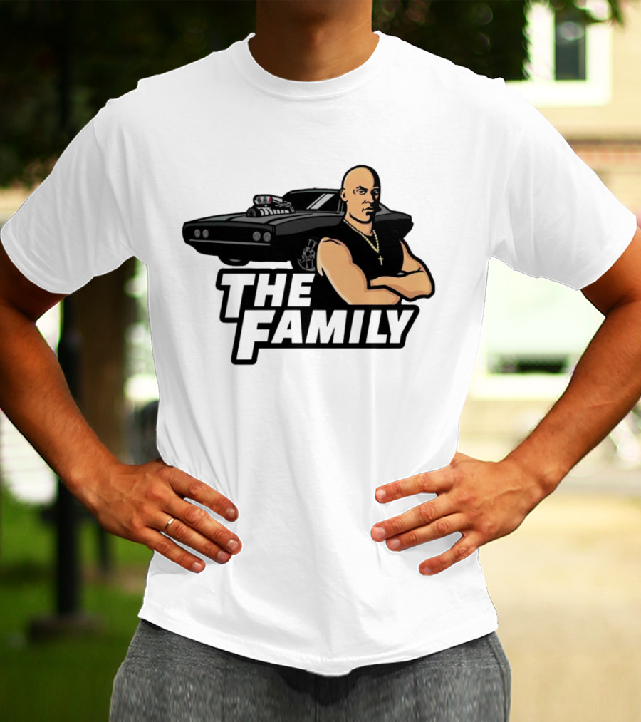 Dominic Toretto The Family Car Muscle T-Shirt