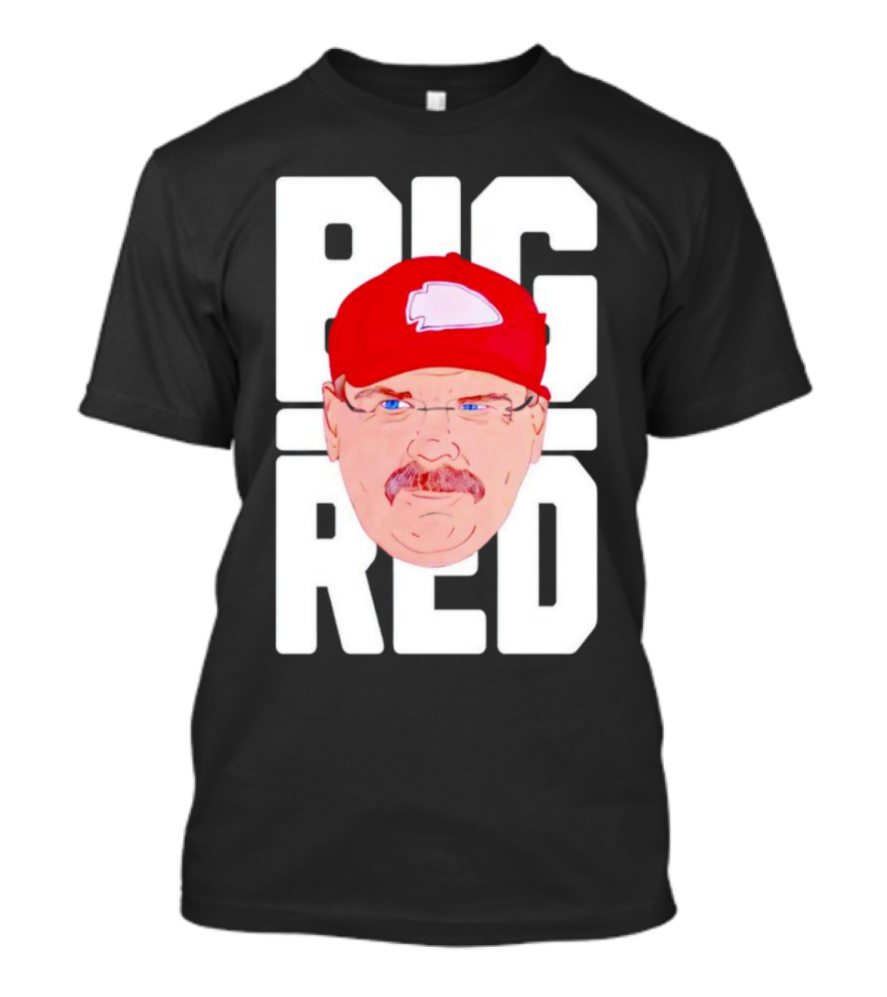 Big Red Football Coach Mavericks T-Shirt