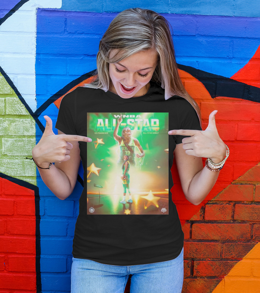 WNBA All-Star Ezi Magbegor All-Star Debut Seattle 13 T-Shirt