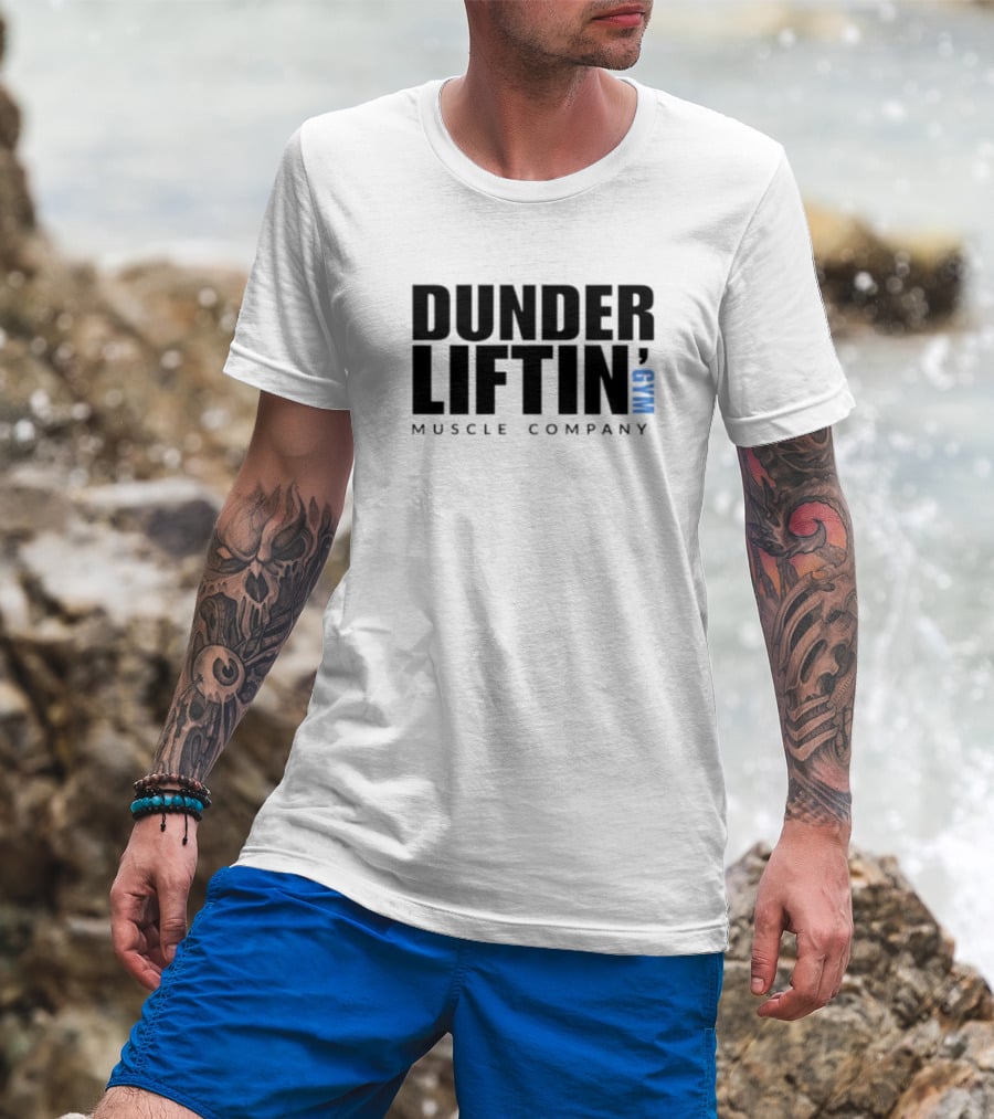 Dunder Liftin Muscle Company Gym T-Shirt