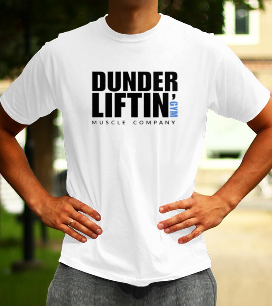 Dunder Liftin Muscle Company Gym T-Shirt