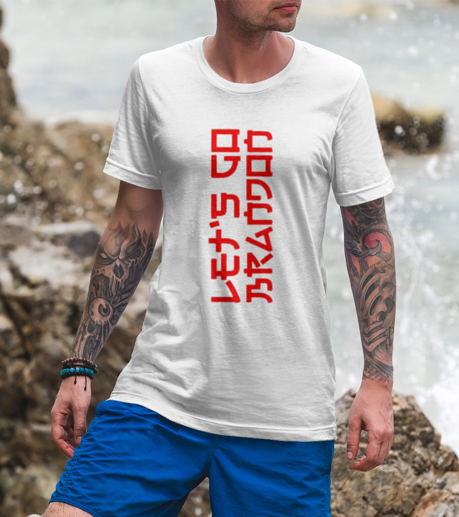 Let’s Go Brandon Japanese Language T-Shirt