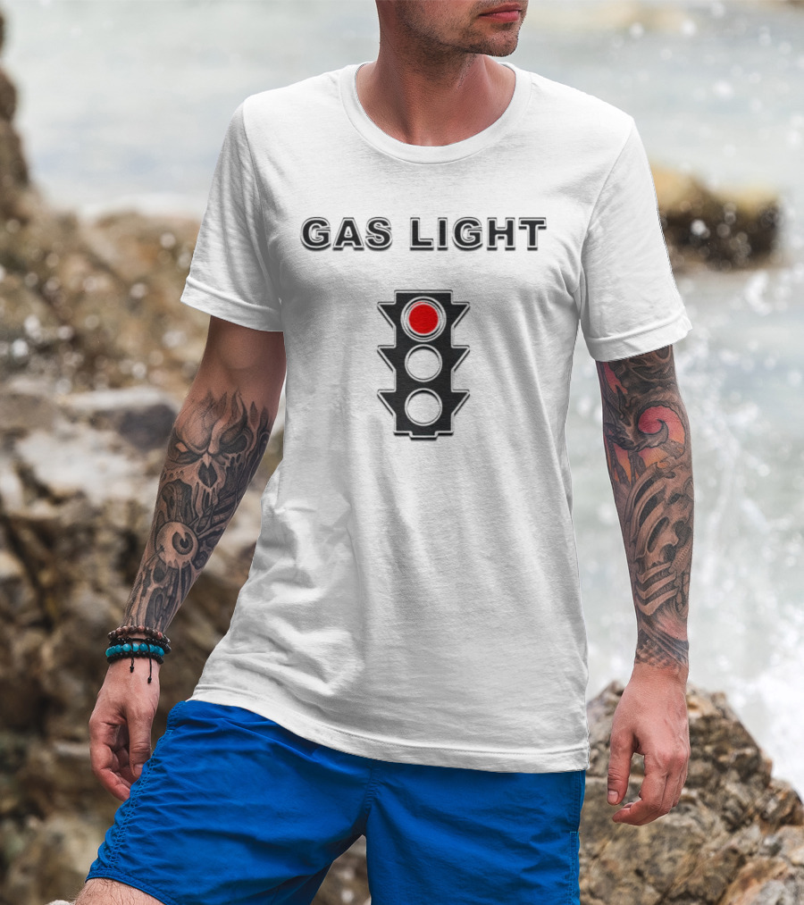 Gas Light Red Traffic Signal T-Shirt