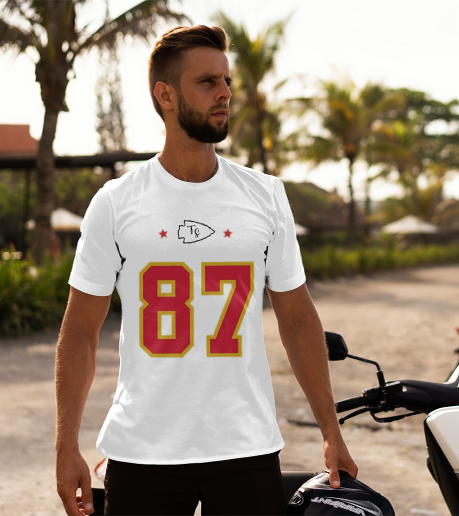 Travis Kelce Jersey 87 Chiefs Swift Kelce 87 T-Shirt