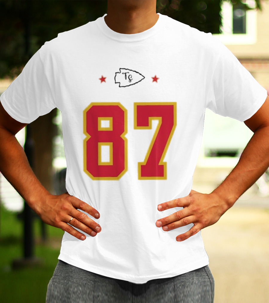Travis Kelce Jersey 87 Chiefs Swift Kelce 87 T-Shirt