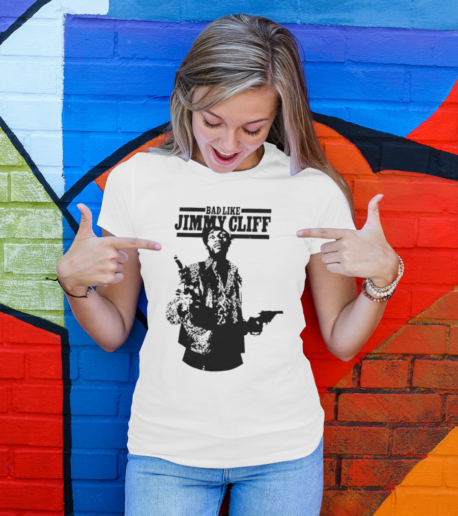 Bad Like Jimmy Cliff Iconic Film T-Shirt