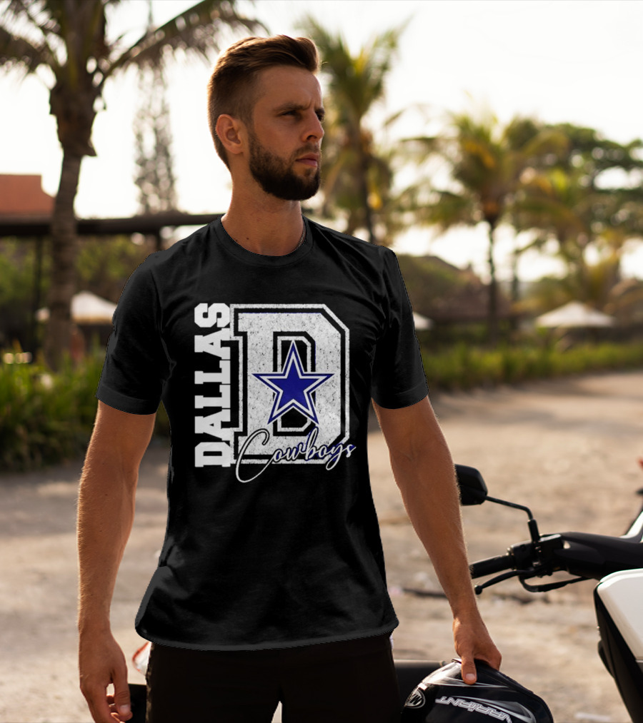 Dallas Cowboys Big D Star T-Shirt