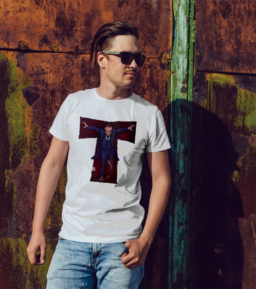 Torontosaurz Darkodon Suit-Clad T-Pose Character With Tail T-Shirt