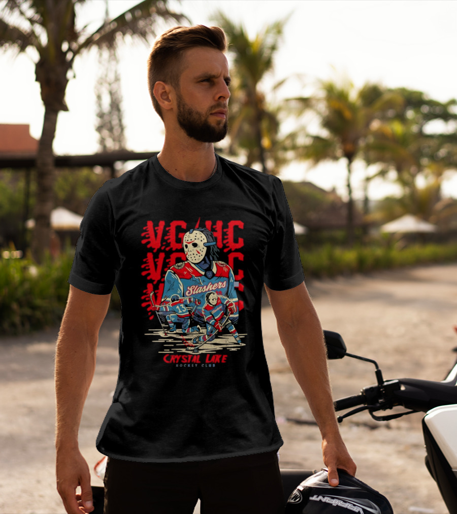 VGHC Crystal Lake Slashers Hockey Club T-Shirt