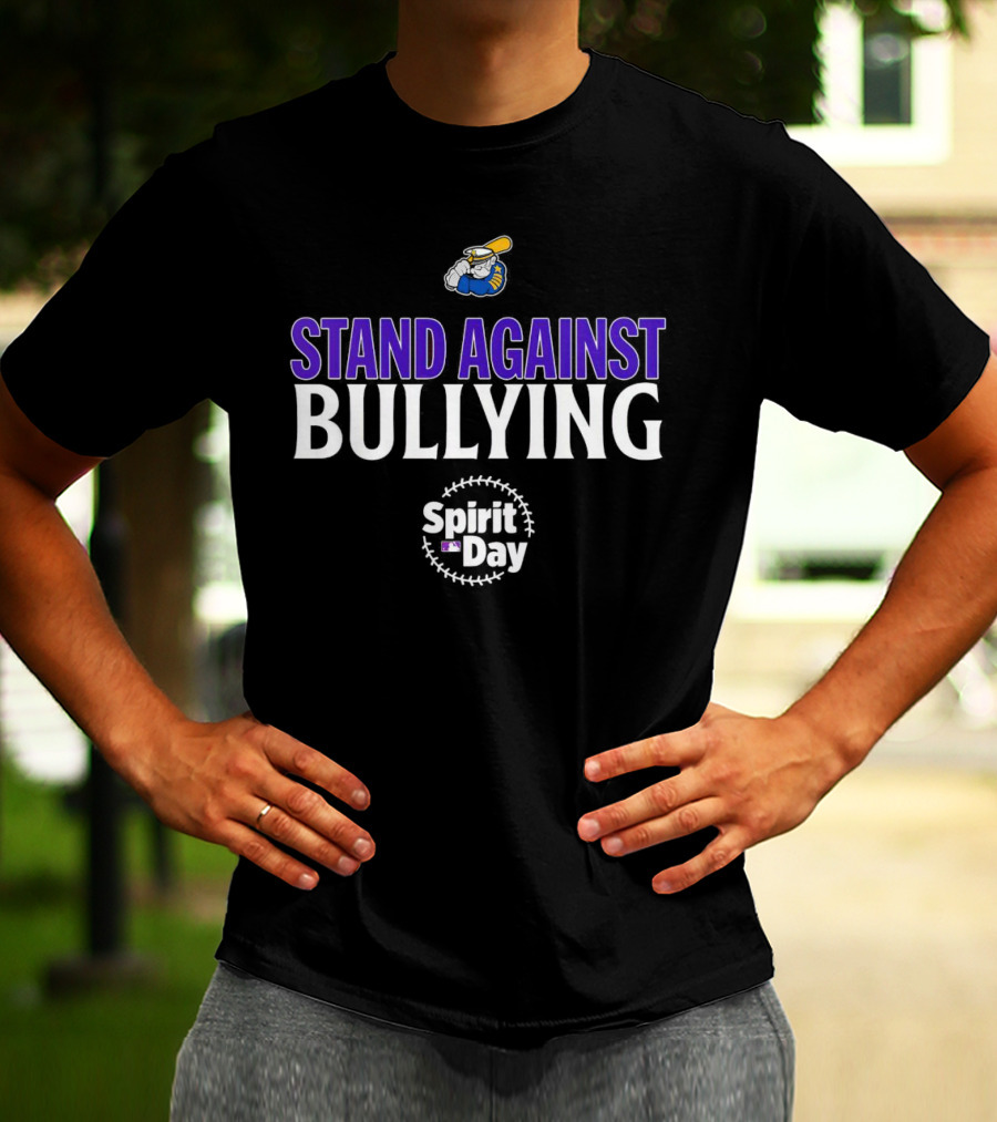 Lake County Captains Stand Against Bullying Spirit Day T-Shirt