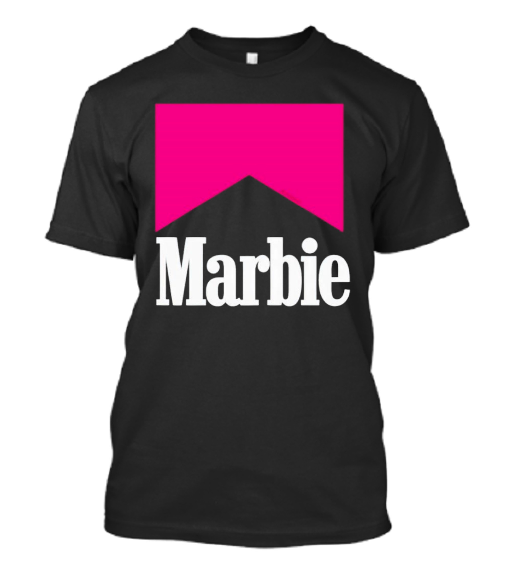 Marbie Logo With Pink Iconic T-Shirt