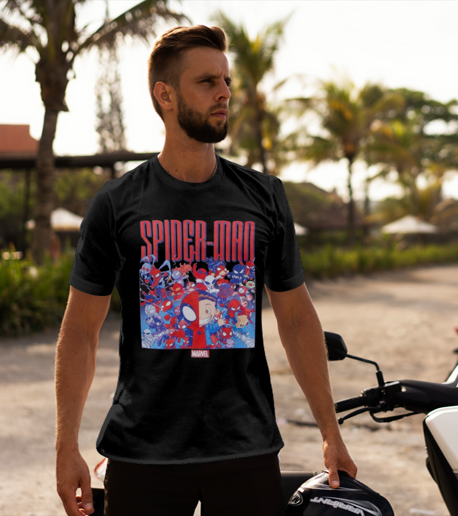 Marvel Spider-Man Cartoon Group Adventure T-Shirt