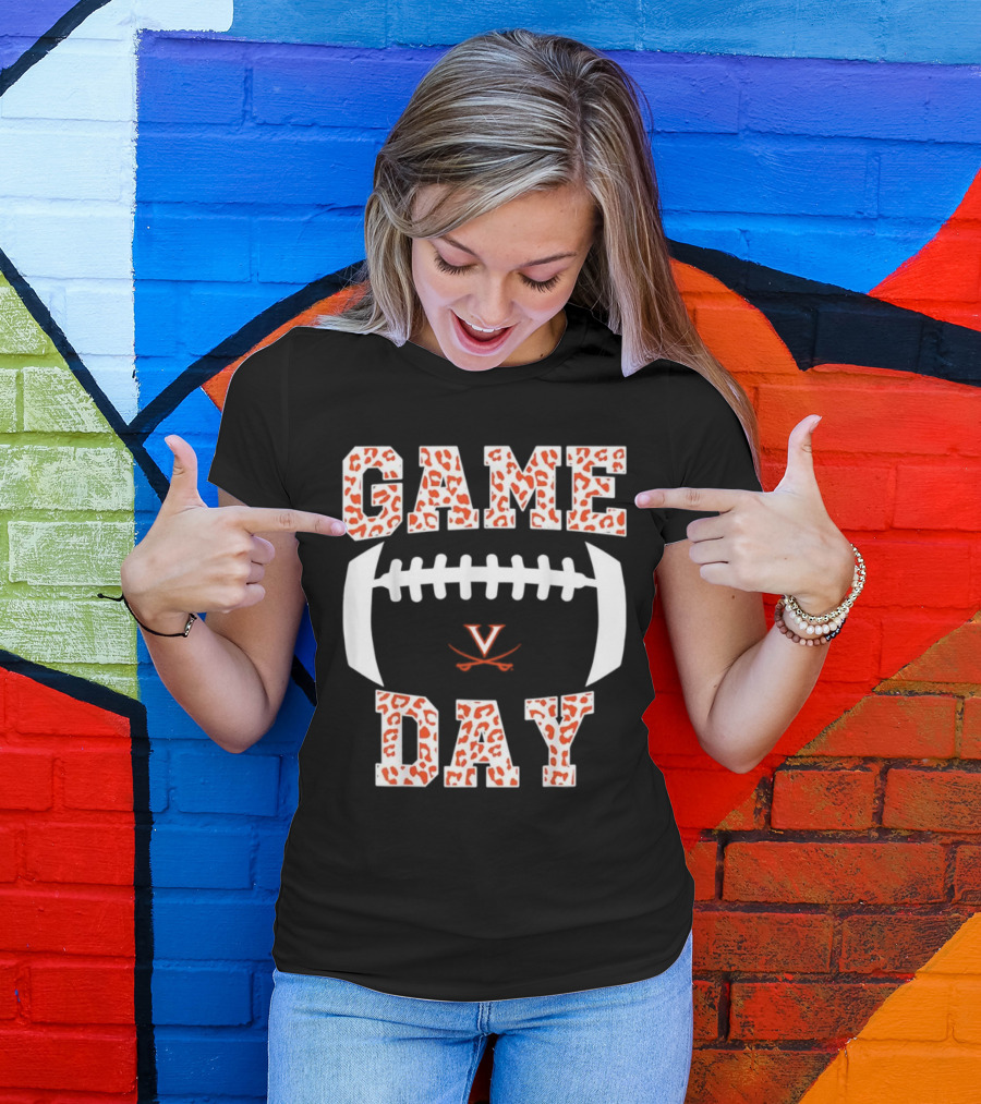 Virginia Cavaliers Game Day Football T-Shirt