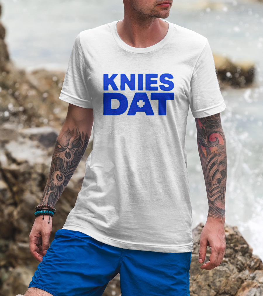Knies Dat Canada Maple Leaf Hockey Connection T-Shirt
