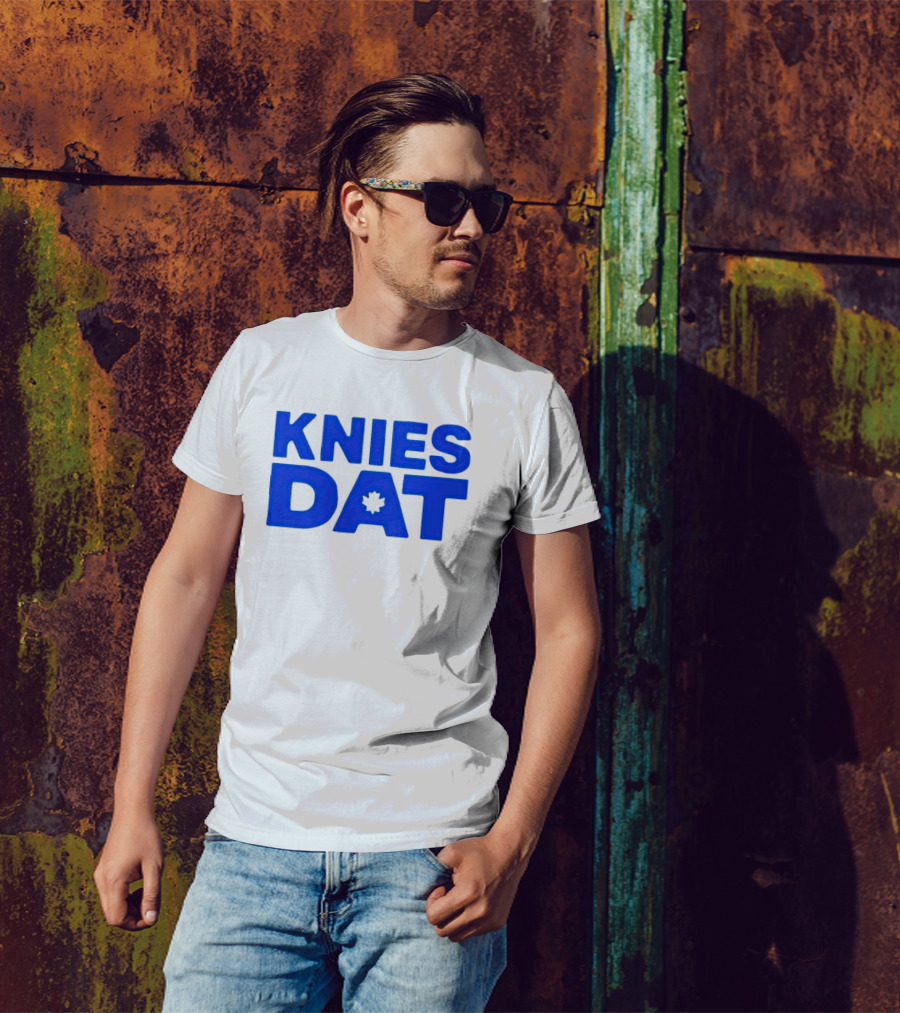 Knies Dat Canada Maple Leaf Hockey Connection T-Shirt