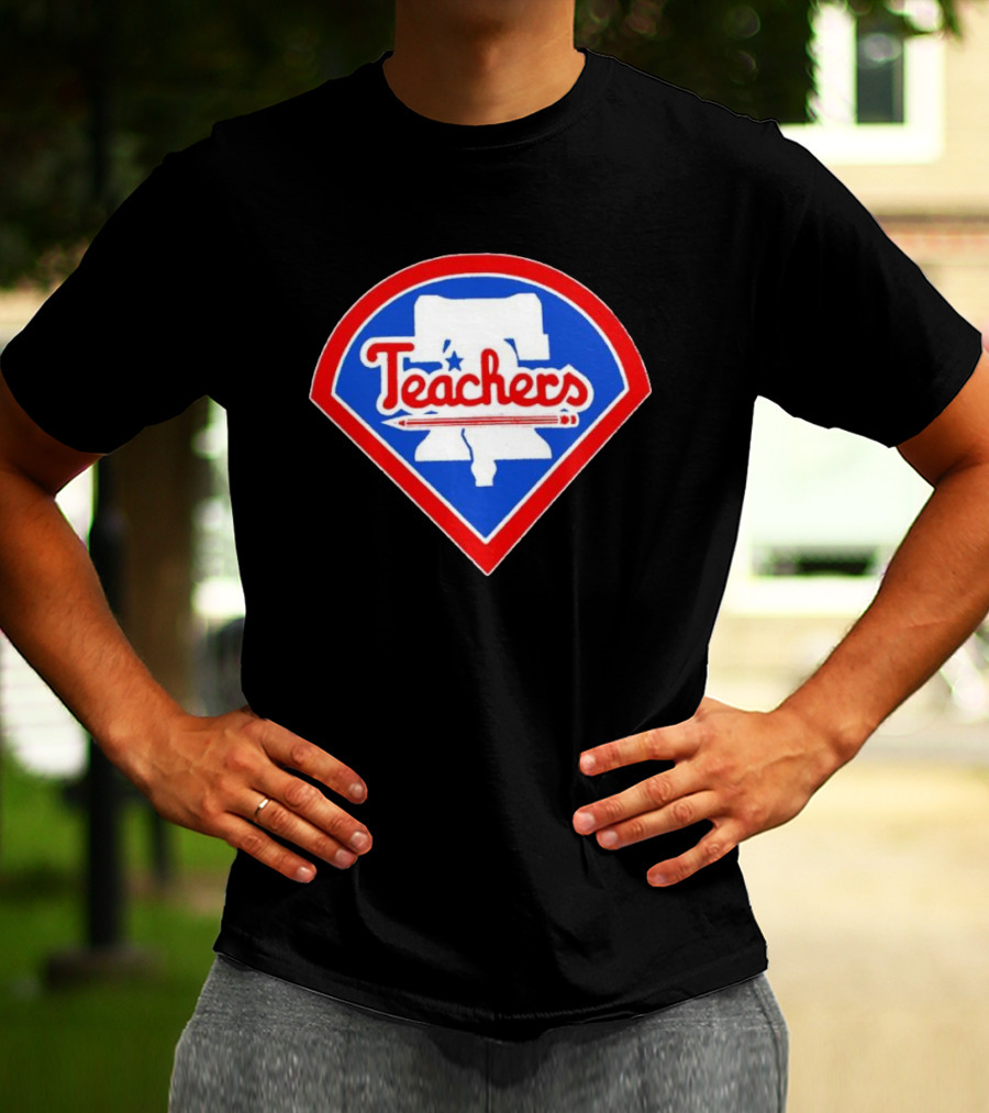 Philadelphia Phillies Liberty Bell Teachers T-Shirt