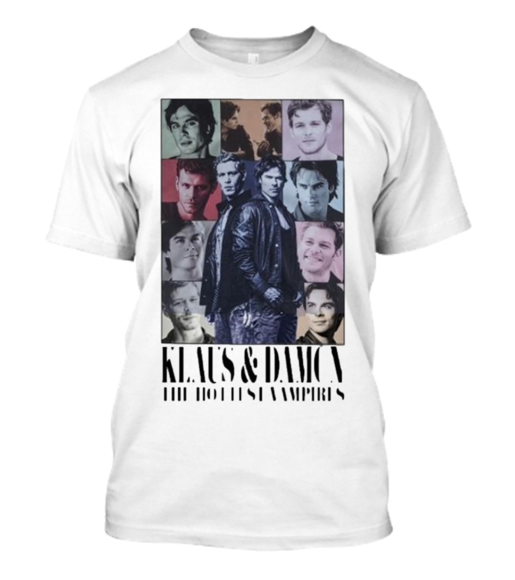 Klaus And Damon The Hottest Vampires Eras Tour T-Shirt