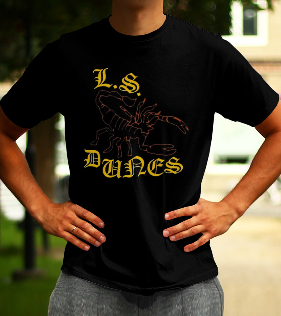 L.S. Dunes Scorpion Retro Gothic T-Shirt