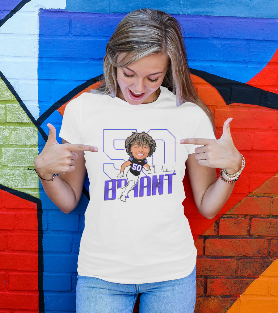 Support Weber State Defensive Lineman 50 Steven Bryant T-Shirt