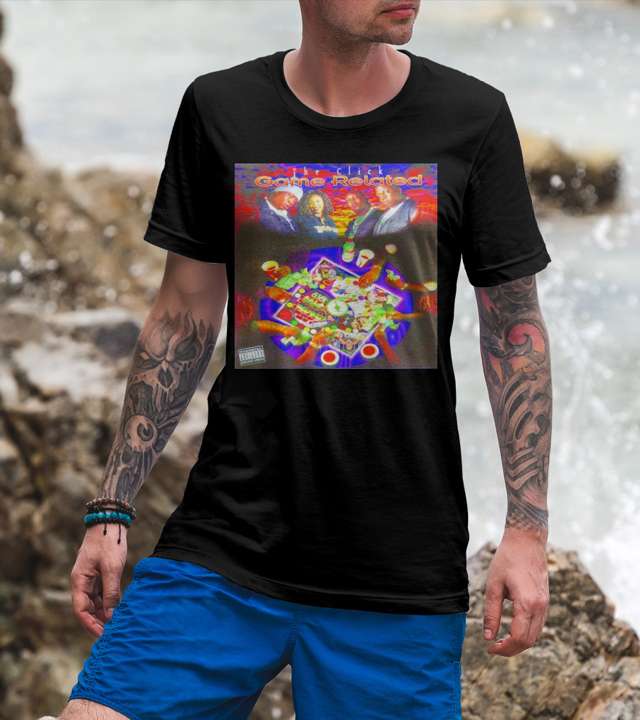 The Click Game Related Album Cover T-Shirt