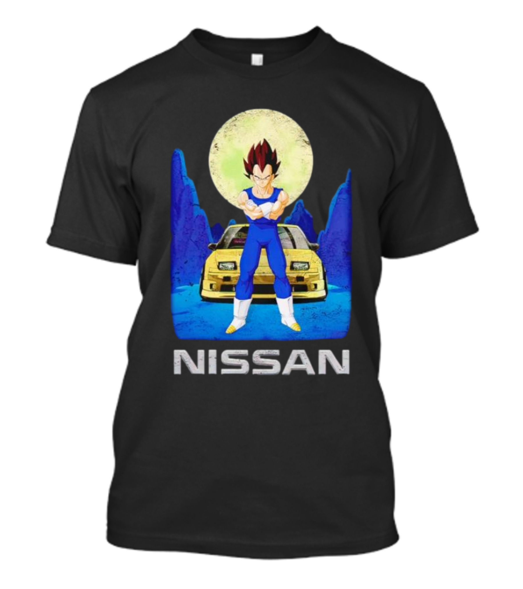 Nissan Vegeta Anime Classic Car Fusion T-Shirt