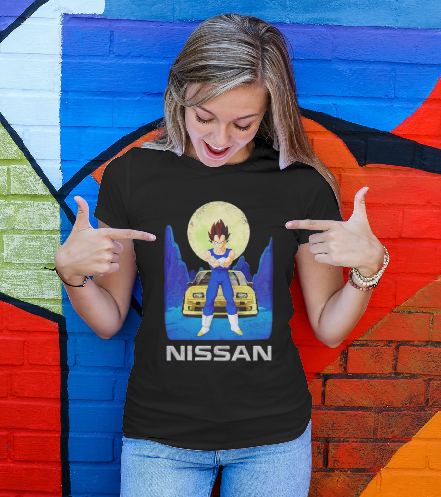 Nissan Vegeta Anime Classic Car Fusion T-Shirt