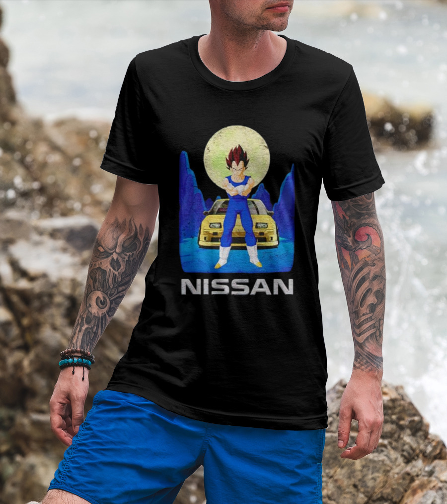 Nissan Vegeta Anime Classic Car Fusion T-Shirt
