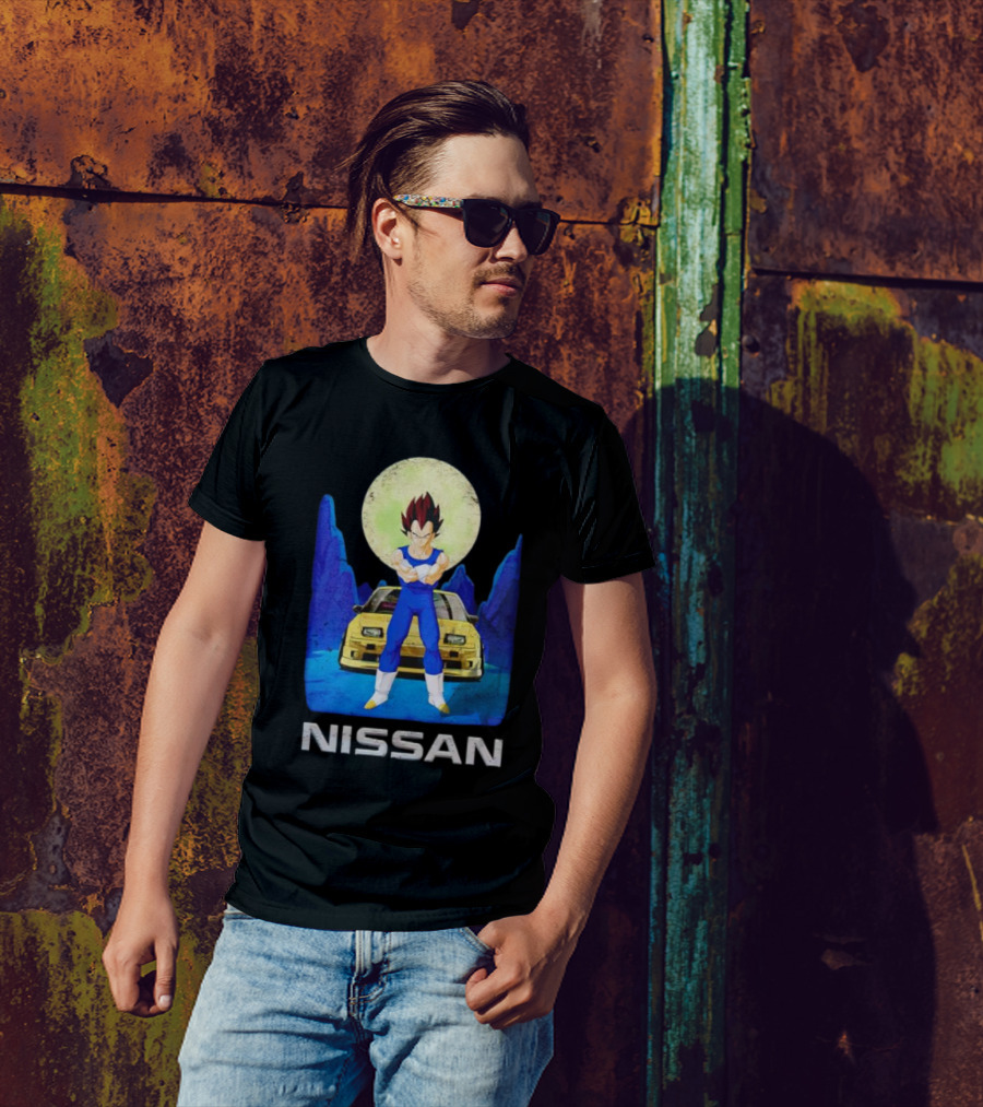 Nissan Vegeta Anime Classic Car Fusion T-Shirt