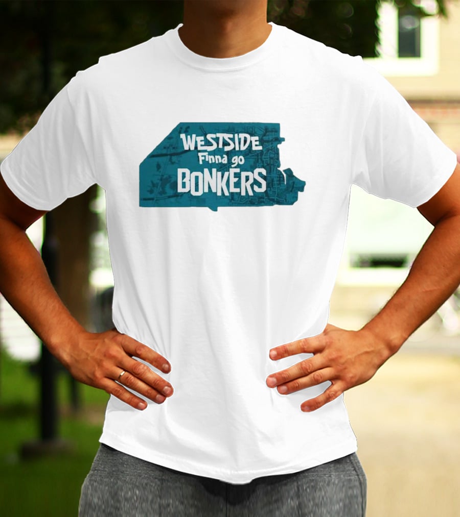 Westside Finna Go Bonkers Map T-Shirt