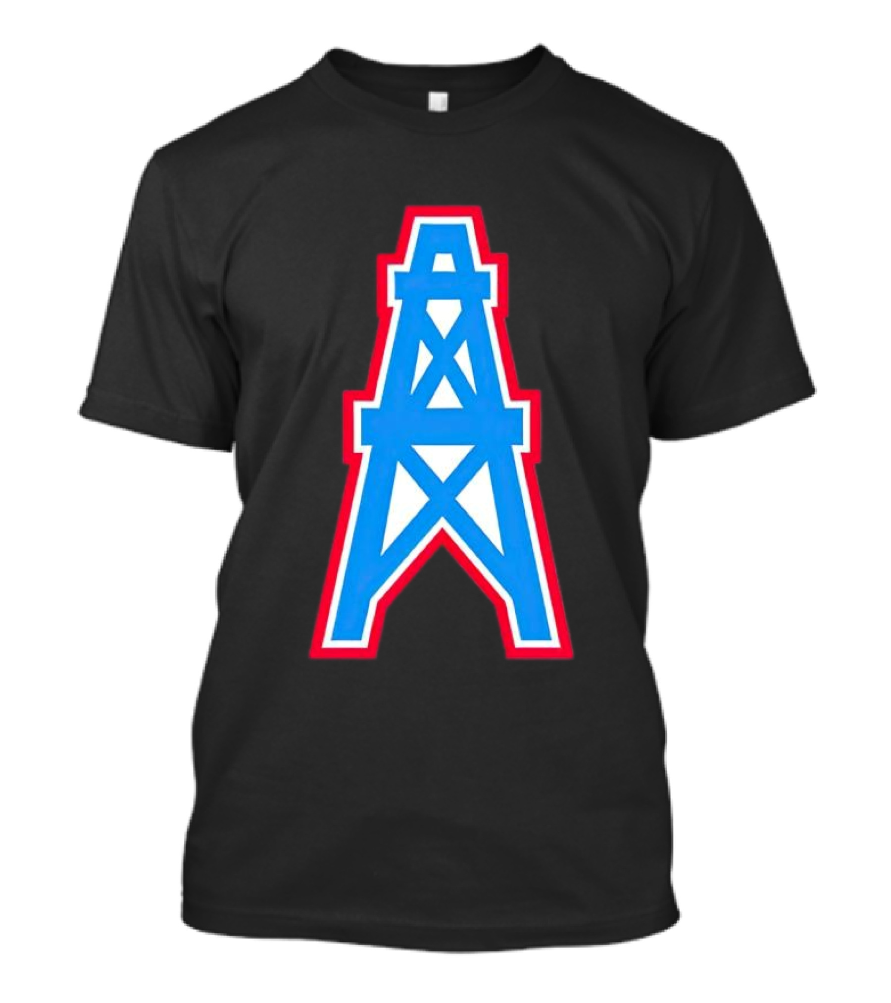 Houston Oilers Luv Ya Blue Oil Derrick Franklin T-Shirt