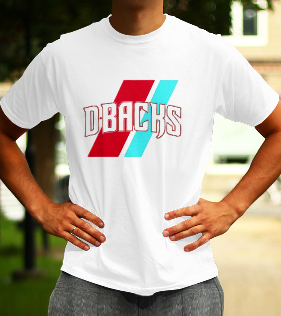 Arizona DBbacks Tri-Color Stripe T-Shirt