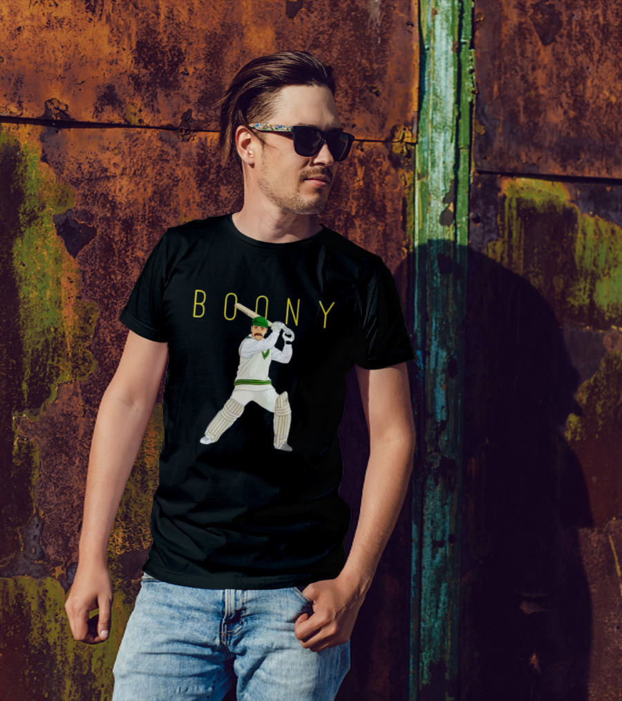 BOONY David Boon Test Cricket Player T-Shirt