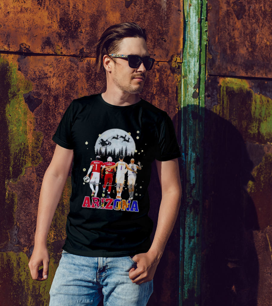 Arizona Christmas Kyler Murray James Conner Devin Booker Chris Paul T-Shirt