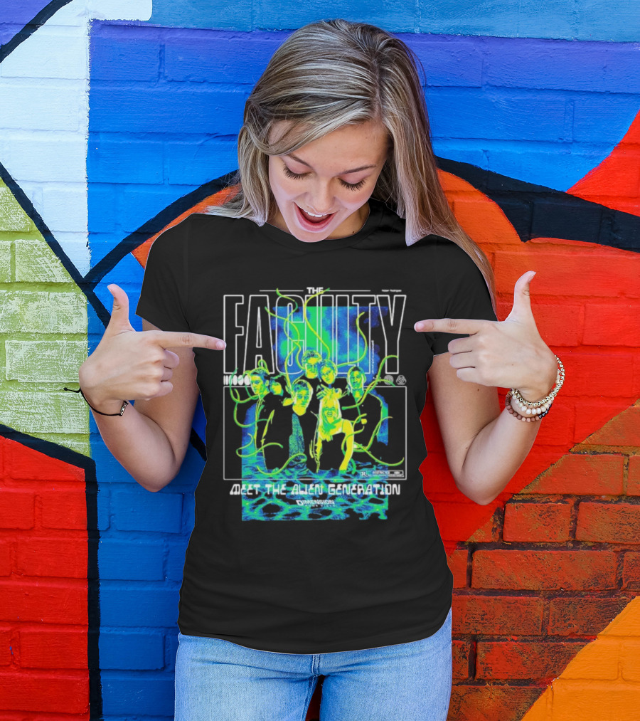 The Faculty Meet The Alien Generation Dimension Films T-Shirt