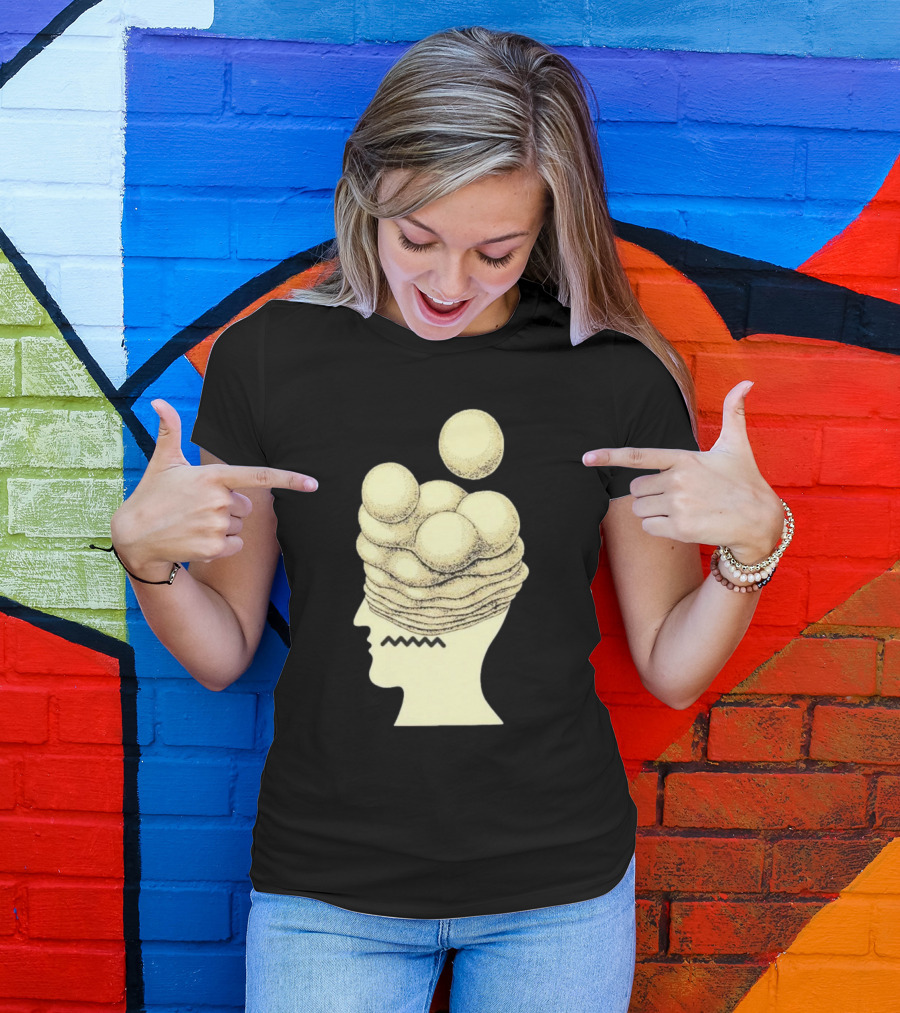 Brain Dead Growth Surreal Layers Optical Illusion T-Shirt