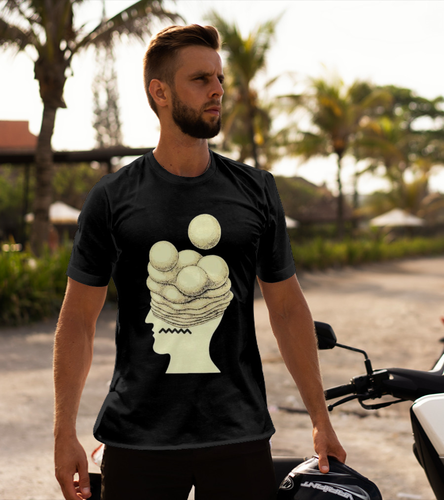 Brain Dead Growth Surreal Layers Optical Illusion T-Shirt