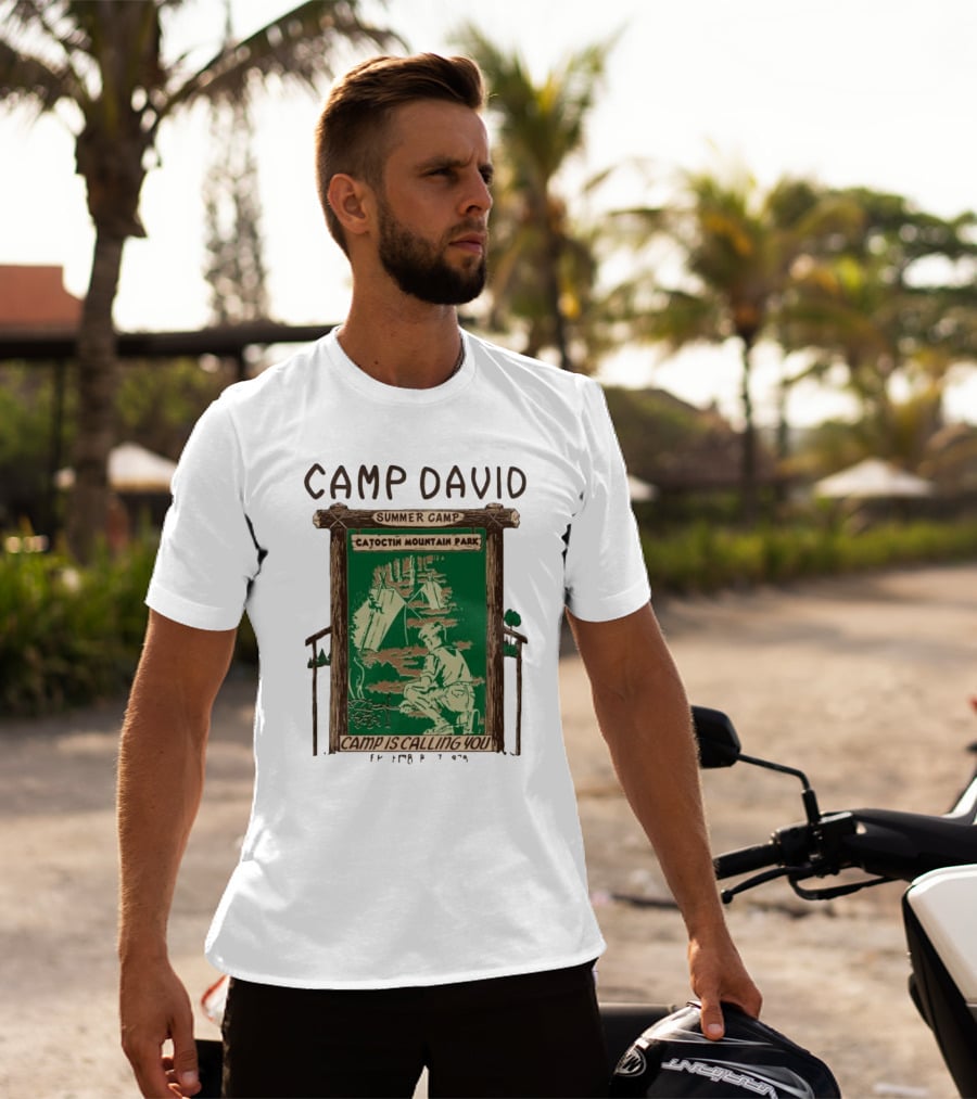 Camp David Summer Camp Catoctin Mountain Park Camp Is Calling You T-Shirt