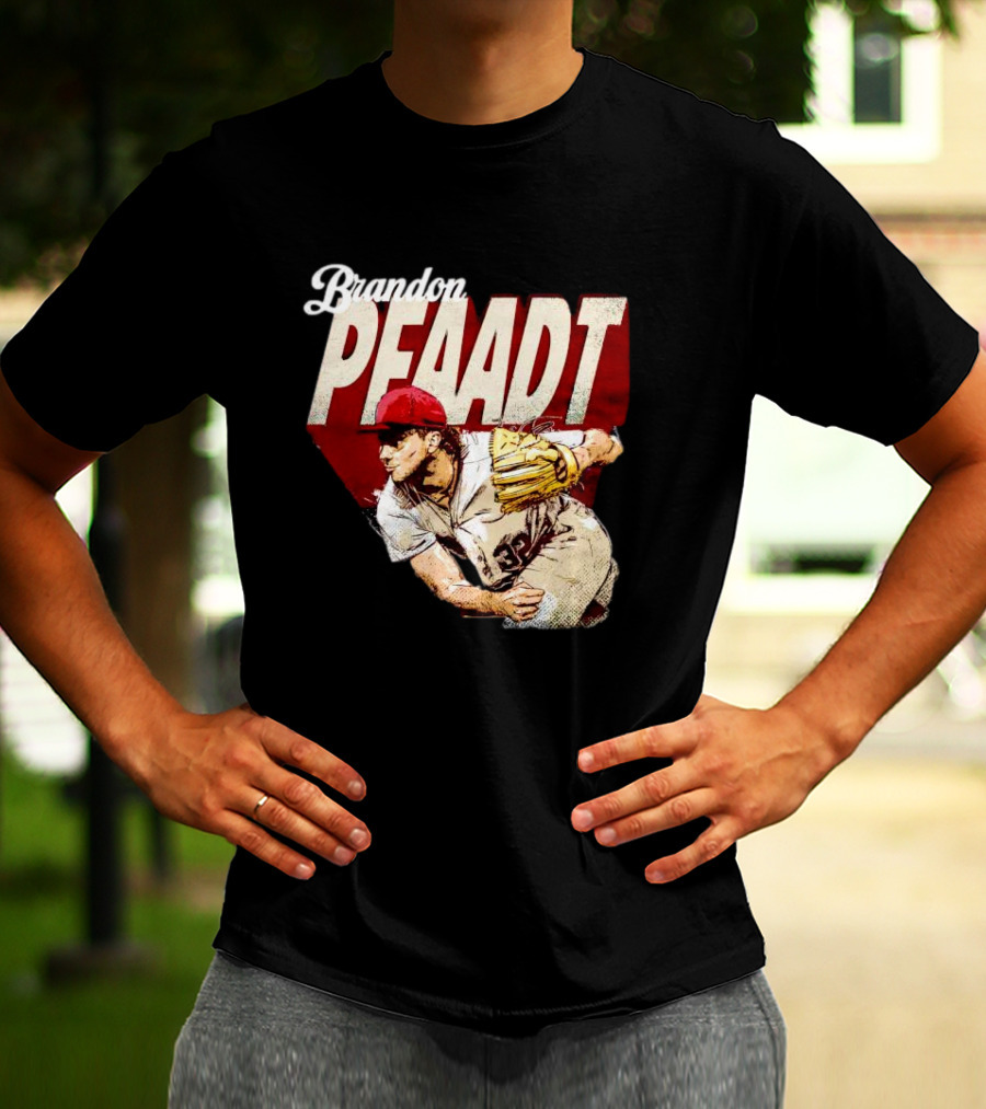 Brandon Pfaadt Arizona Diamondbacks Pitching Action Signature T-Shirt